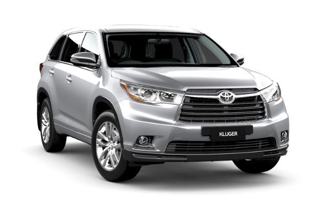 The new Toyota Highlander, a sleek and stylish SUV, is showcased in this captivating image.